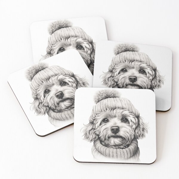 Item preview, Sketch of Cute Dog Knitted designed and sold by KarioKagka403.