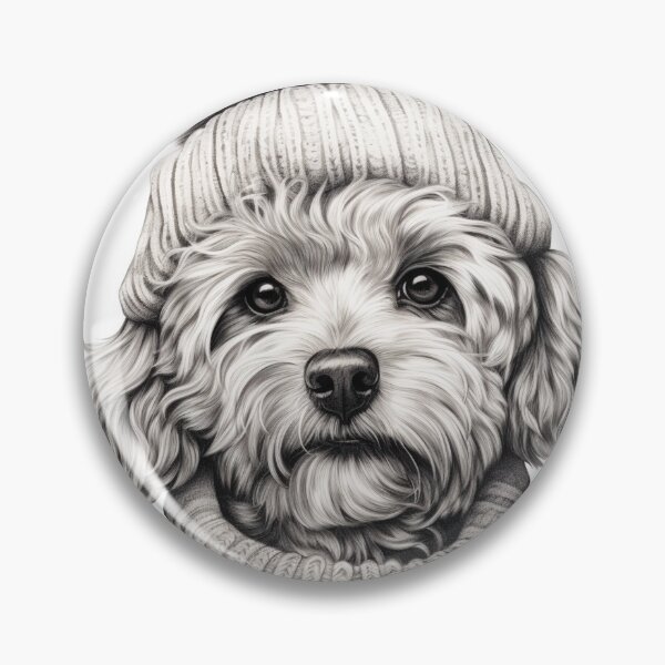 Item preview, Sketch of Cute Dog Knitted designed and sold by KarioKagka403.