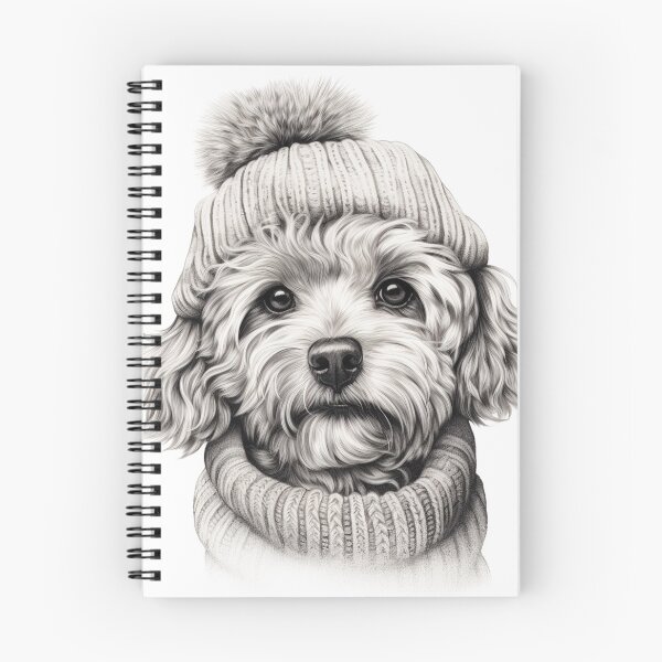 Item preview, Sketch of Cute Dog Knitted designed and sold by KarioKagka403.