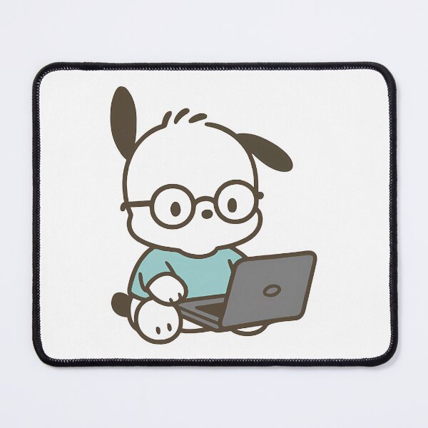 Item preview, Pochacco On Laptop designed and sold by harlotoreldela.