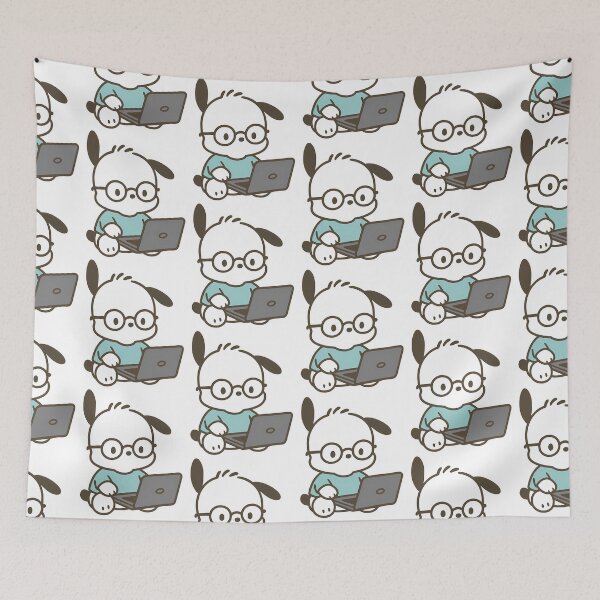 Item preview, Pochacco On Laptop designed and sold by harlotoreldela.