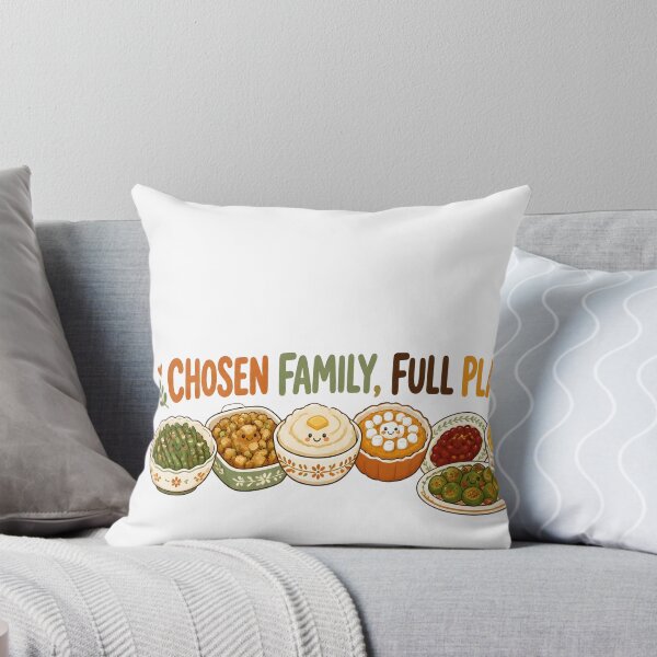 Item preview, Chosen Family Full Plates Heartfelt Friendsgiving designed and sold by LiviuGligoros.