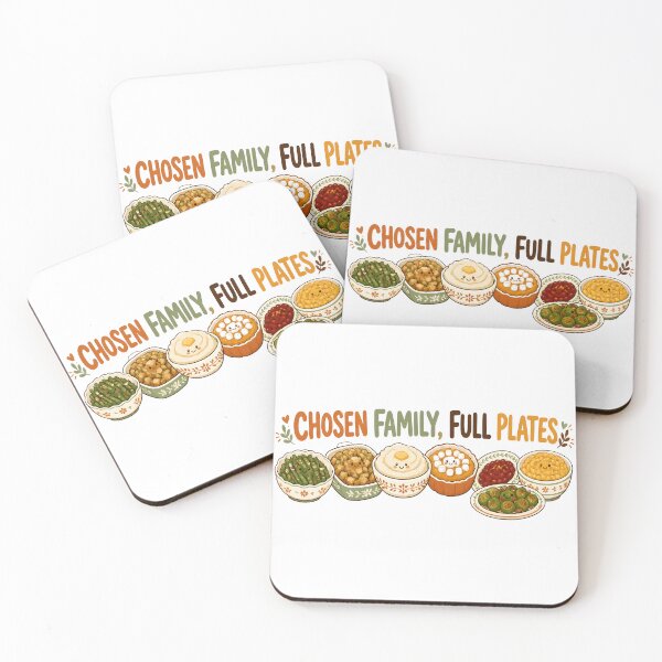 Item preview, Chosen Family Full Plates Heartfelt Friendsgiving designed and sold by LiviuGligoros.