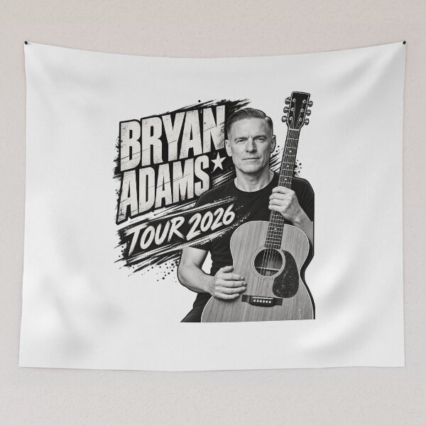 Item preview, Bryan Adams Rock Music tour 2026 designed and sold by Isaacmaakkai.