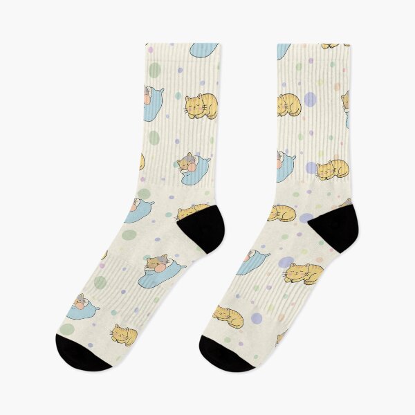 Item preview, Cute Sleeping Cats Seamless Pattern designed and sold by prapapon.