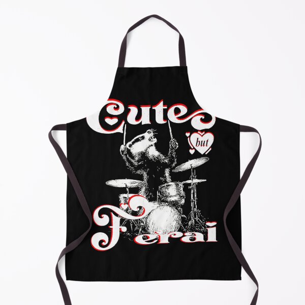 Item preview, Cute Badger Playing Drums Funny Music Animal Cute But Feral designed and sold by MathiasFuchs.