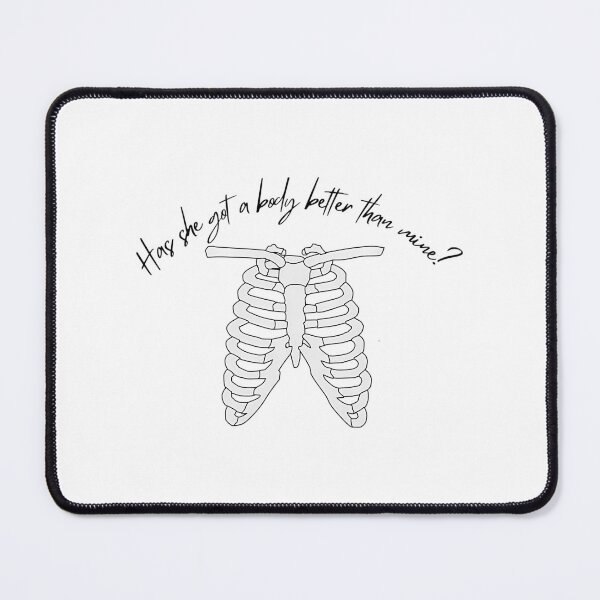 Item preview, Body Better Lyric Image designed and sold by suplobeaut.