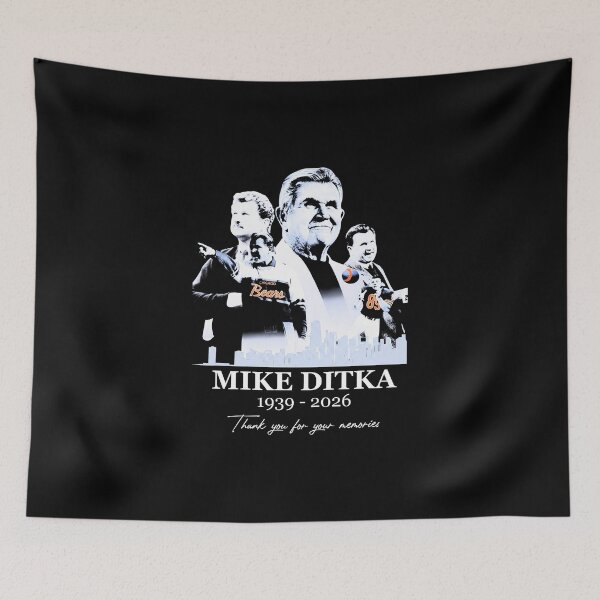 Artikelvorschau, Mike Ditka RIP 1939-2026 Thank you for your memories entworfen und verkauft von skylove94.