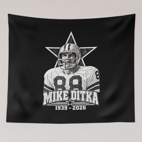 Artikelvorschau, Mike Ditka Tribut entworfen und verkauft von DogWorldArt.