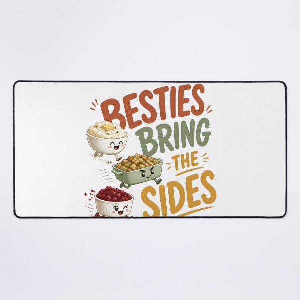 Item preview, Besties Bring The Sides Funny Friendsgiving designed and sold by LiviuGligoros.