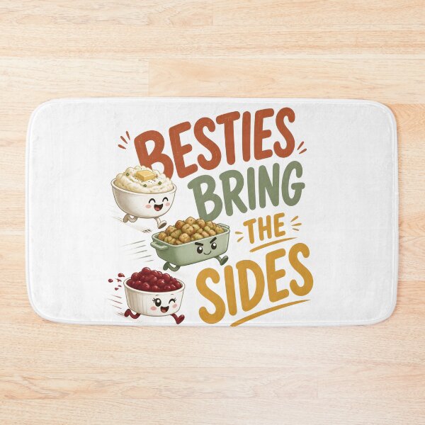 Item preview, Besties Bring The Sides Funny Friendsgiving designed and sold by LiviuGligoros.