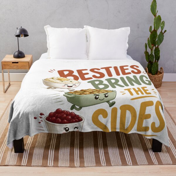 Item preview, Besties Bring The Sides Funny Friendsgiving designed and sold by LiviuGligoros.