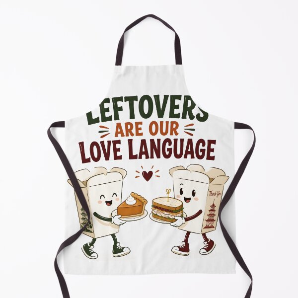 Item preview, Leftovers Are Our Love Language Funny Foodie designed and sold by LiviuGligoros.