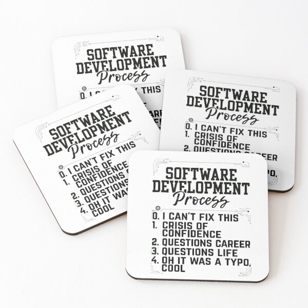 Item preview, Humor en el proceso de desarrollo de software designed and sold by Krypteiaxx.