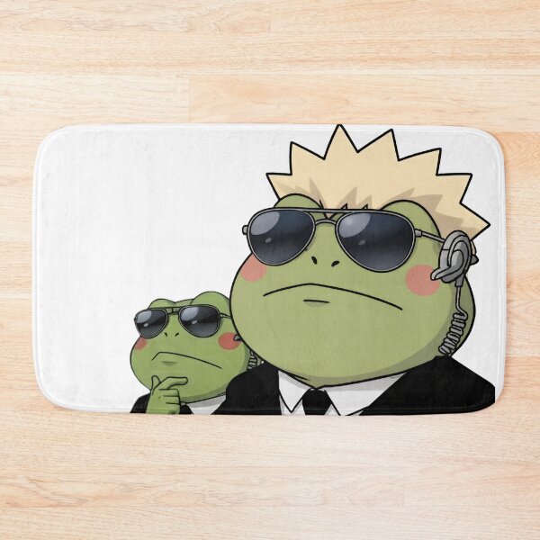 Item preview, Agent Frog Duo – Suit & Sunglasses Style designed and sold by glossy-frogs.