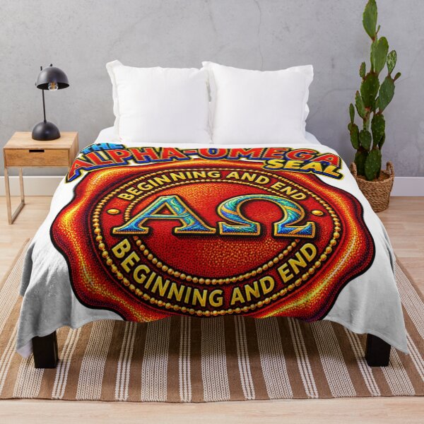 Item preview, The Alpha Omega Seal Beginning End Art designed and sold by Francisbb.