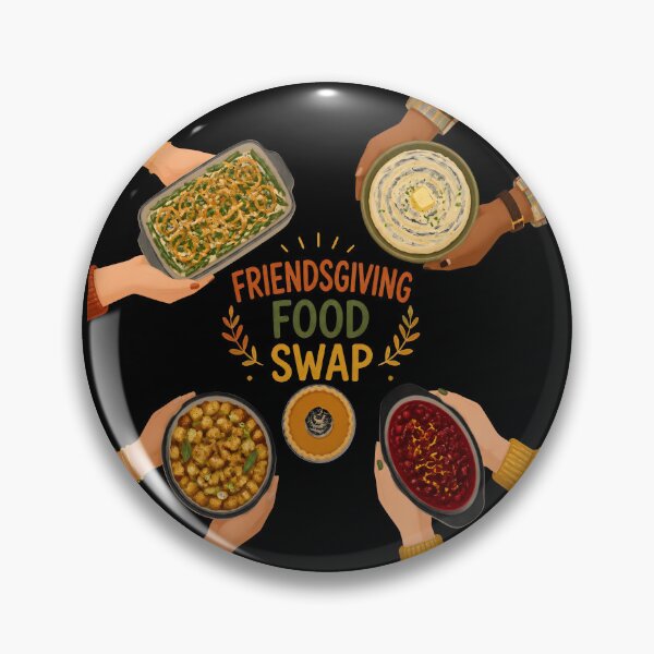 Item preview, Friendsgiving Food Swap Potluck Party Squad designed and sold by LiviuGligoros.