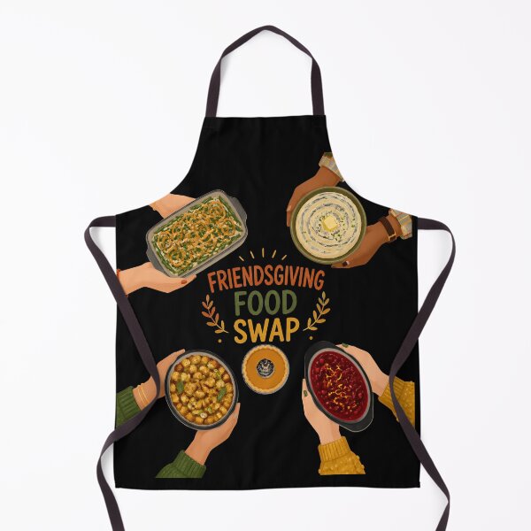 Aperçu de l'œuvre Équipe de fête de partage de nourriture pour Friendsgiving créée et vendue par LiviuGligoros.