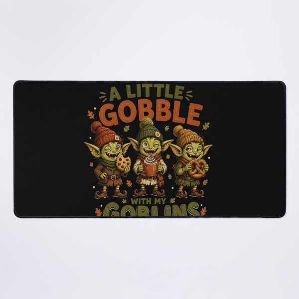 Item preview, A Little Gobble With My Goblins Cute Autumn designed and sold by LiviuGligoros.