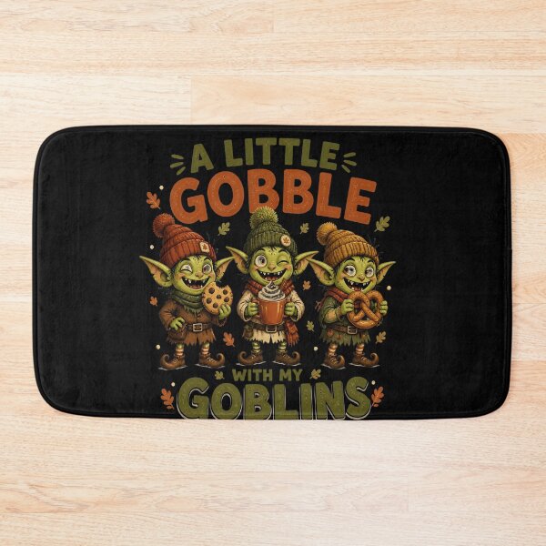 Item preview, A Little Gobble With My Goblins Cute Autumn designed and sold by LiviuGligoros.