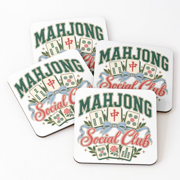 Item preview, Mahjong Social Club designed and sold by NISE THINGS.