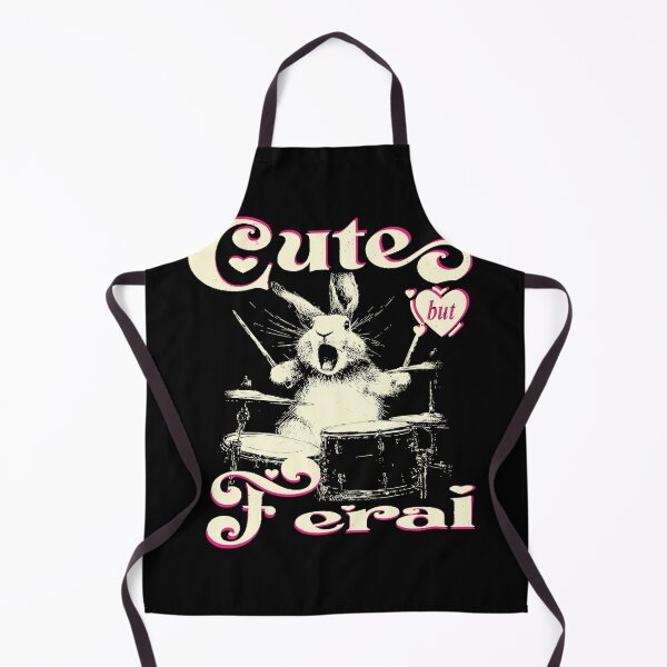 Item preview, Rabbit Playing Drums Funny Music Animal Cute But Feral For Kids Men designed and sold by MathiasFuchs.