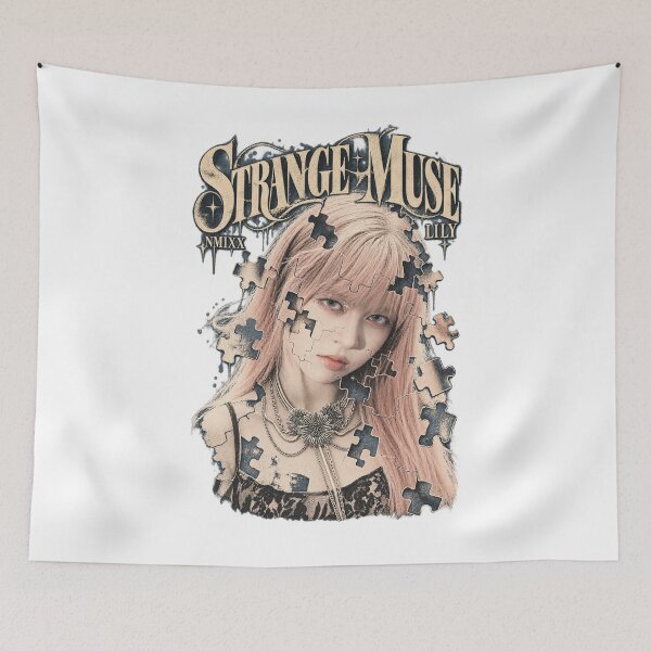 Item preview, NMIXX Lily Strange Muse Puzzle Concept | Kpop Fan Art designed and sold by Valereekmerch.