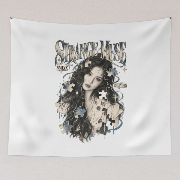 Item preview, NMIXX Sullyoon Strange Muse Puzzle Concept | Kpop Room Decor designed and sold by Valereekmerch.