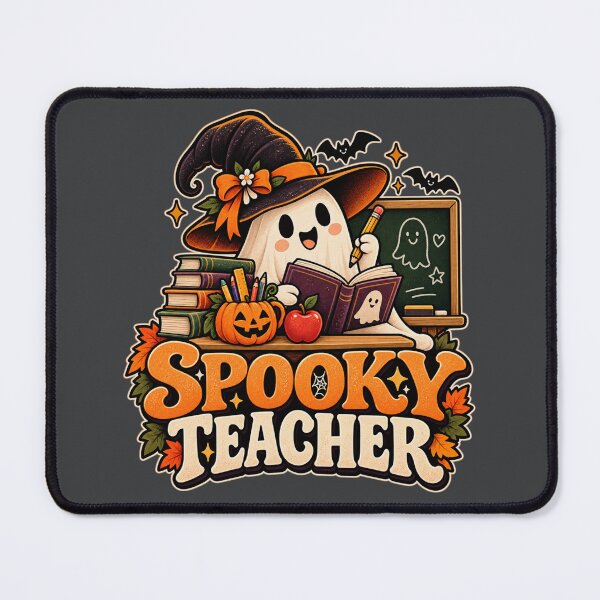 Item preview, Spooky Teacher Halloween Ghost Cute Classroom Design designed and sold by Stikaro.