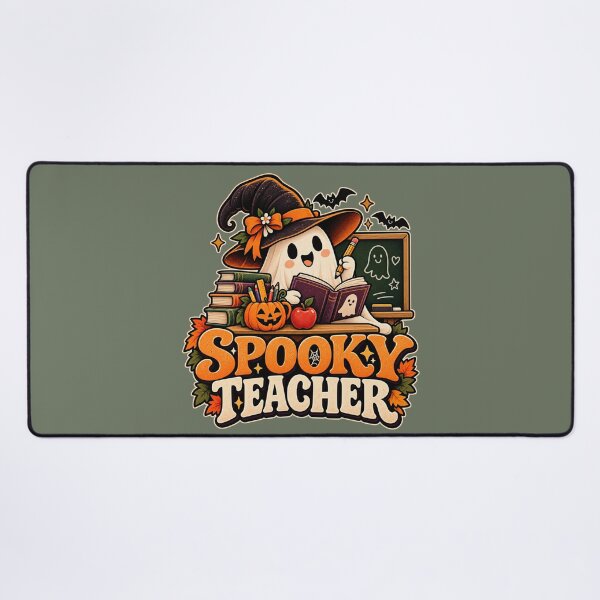 Item preview, Spooky Teacher Halloween Ghost Cute Classroom Design designed and sold by Stikaro.