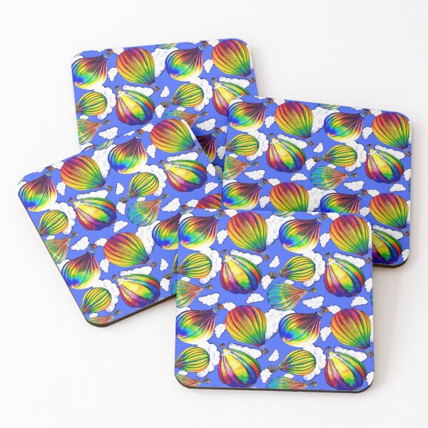 Item preview, Rainbow Balloons Pattern designed and sold by Therainbowfactori .