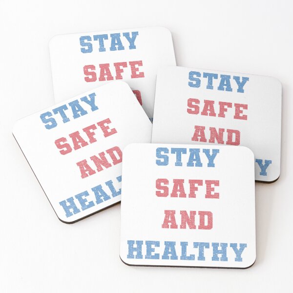 Item preview, quote stay safe and healthy t shirt designed and sold by Print_This_Out.
