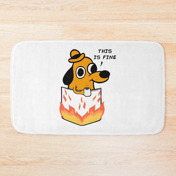 Item preview, This Is Fine designed and sold by consong67.