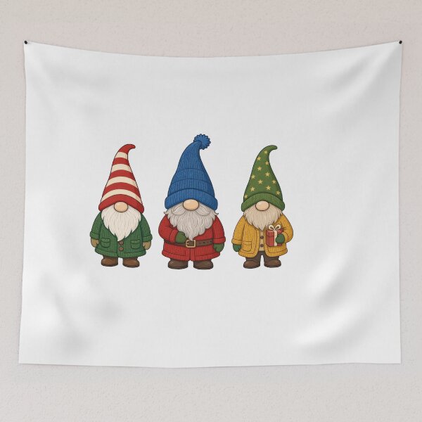 Item preview, Gnomes for the Holidays designed and sold by susiecc.
