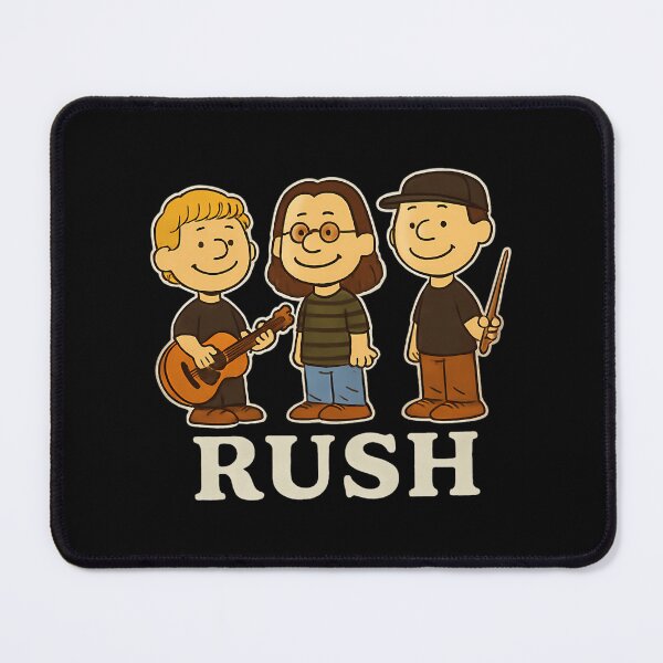 Item preview, Rush X Peanuts - Geddy Lee Lifeson-Peart Rush Rush Tour 2026 designed and sold by almeineed.