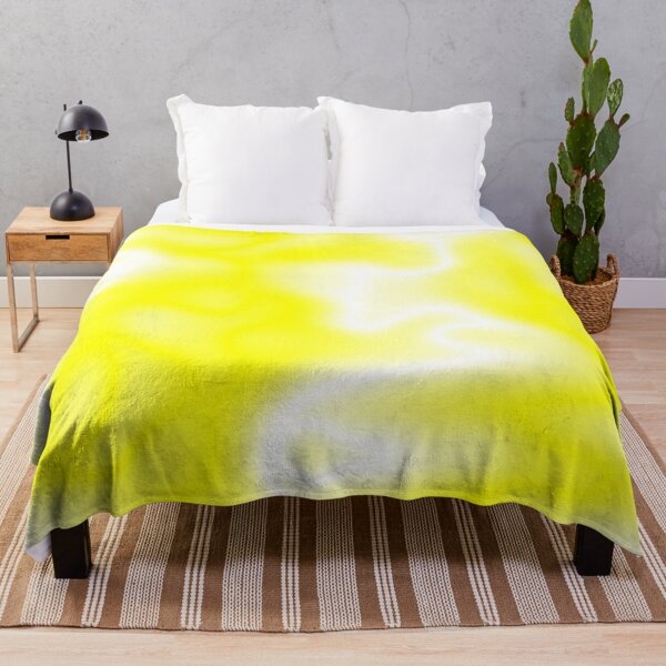 Item preview, Vibrant Neon Yellow Liquid Marble Waves designed and sold by formularenii.