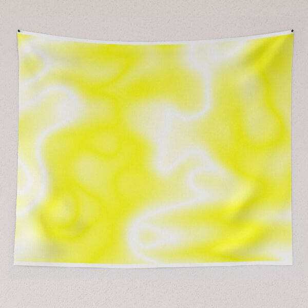 Item preview, Vibrant Neon Yellow Liquid Marble Waves designed and sold by formularenii.