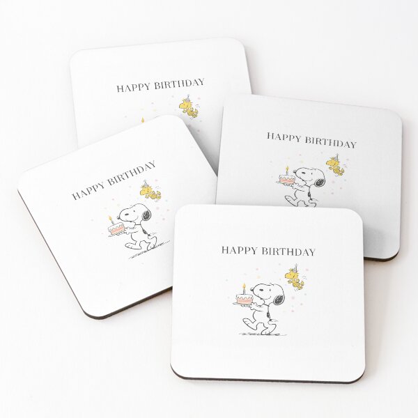 Item preview, Snoopy Birthday Cake Celebration  Sticker designed and sold by harlotoreldela.