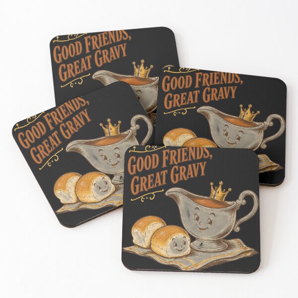 Item preview, Good Friends Great Gravy Funny Friendsgiving designed and sold by LiviuGligoros.