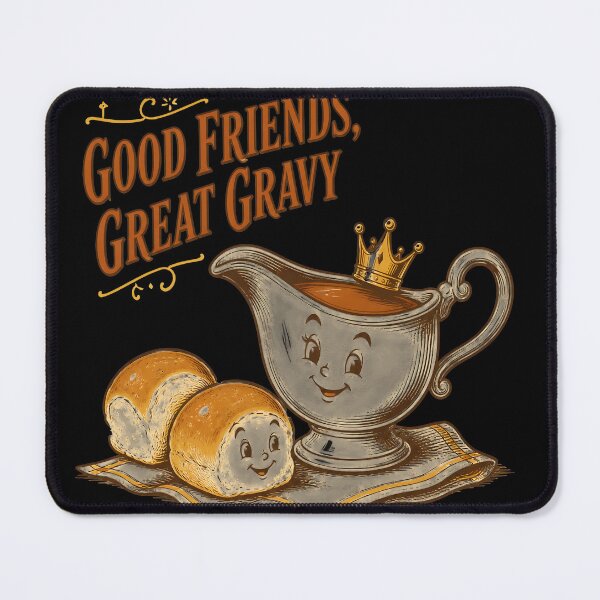 Item preview, Good Friends Great Gravy Funny Friendsgiving designed and sold by LiviuGligoros.