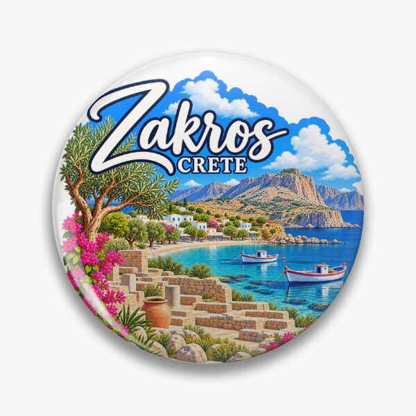 Item preview, Zakros, Crete, Greece - Ancient Minoan Ruins Mediterranean designed and sold by Myra365Art.