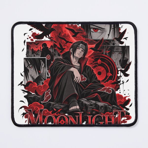 Item preview, Itachi Uchiha Moonlight Naruto Anime Design designed and sold by Senpai Studio.