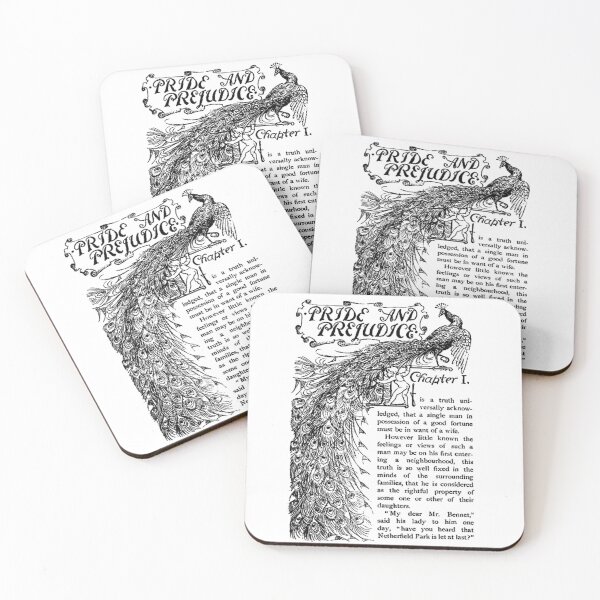 Item preview, Pride and Prejudice Book Page designed and sold by MissMuddyPuddle.