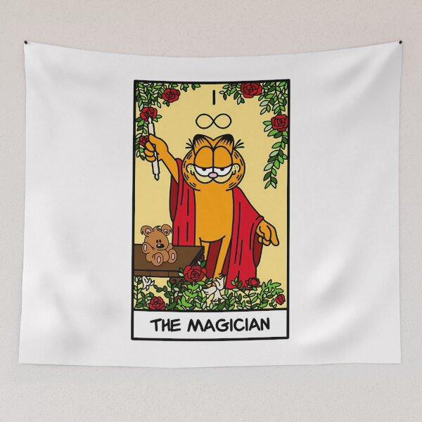 Item preview, The Magician Tarot Card But It'S Garfield designed and sold by consong67.
