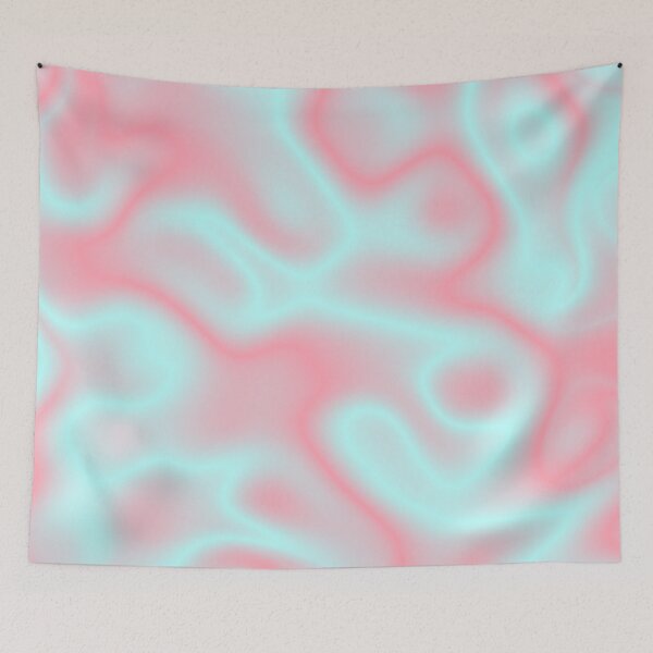 Item preview, Pastel Pink and Teal Liquid Marble designed and sold by formularenii.