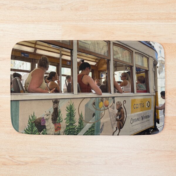 Item preview, Colourful Cable Car in Portugal designed and sold by Marylou Badeaux.