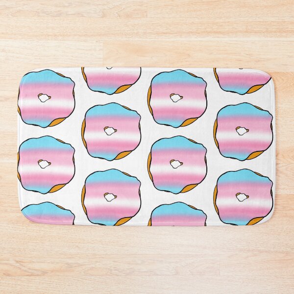 Item preview, trans flag donut designed and sold by notastranger.