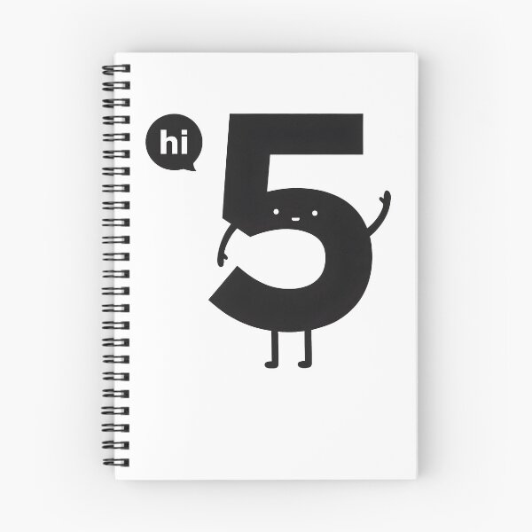 Item preview, Cute Hi 5 Number Character  designed and sold by 27Maydesign.