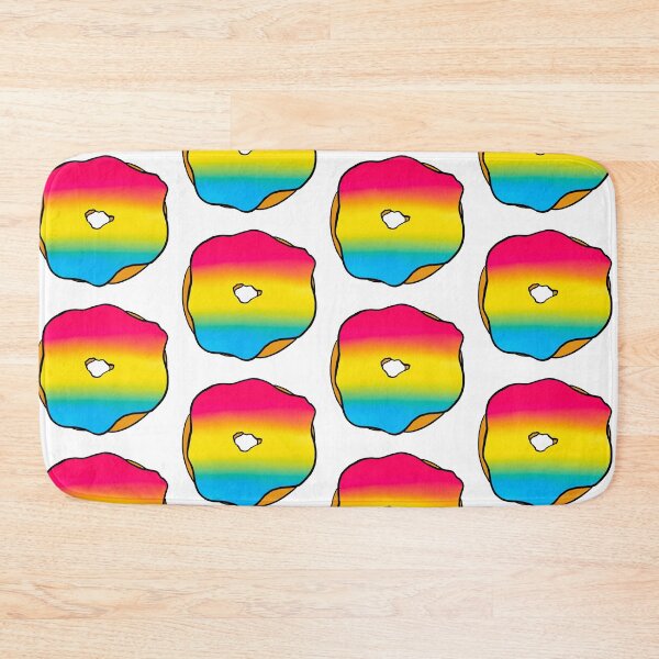 Item preview, pansexual flag donut designed and sold by notastranger.