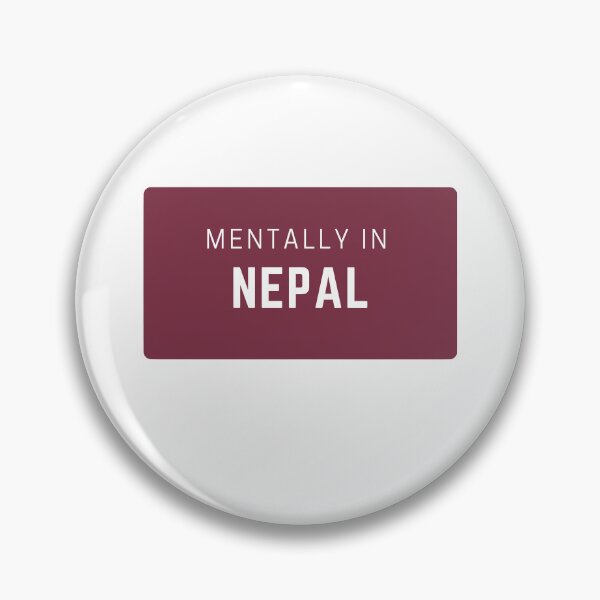 Item preview, Mentally in Nepal - Minimal designed and sold by drymartini52.